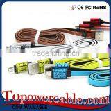 Factory Manufacturing Colorful Micro USB Fast Charging Cable Cord Leads thumbnail-1