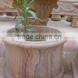 Rainbow sandstone Flower Pot