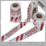 Red and White Safety Tape