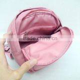 2106 Fashion Ladies Backpack,pink Genuine Leather Sports Backpack, thumbnail-2