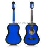 Beginners 38" Acoustic Guitar Wooden Classical Guitar Steel String W/Bag thumbnail-4