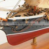HMS WARRIOR WOODEN MODEL SHIP thumbnail-4