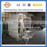 JGB-06026 dong guang semi auto corrugated carton box bundling and packing machine