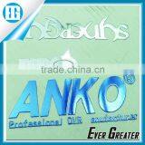 Custom Decorative Sticker Silver Nickel Sticker Metallic Sticker