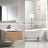 2015 Modern Wall Mounted Oak Bathroom Cabinet 9009