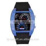 New Design Printing Logo Led Wristwatch Silicone LED Watchs thumbnail-4