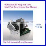 OEM Peristaltic Pump With Drive, Model: T100-S2, Speed: Max. 100rpm, Small Flow Error Between Dual Channels