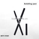 Empty Black cosmetic pen applicator