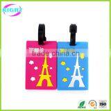 Promotional Custom Sliicone Cheap Bulk Luggage Tags