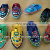 tin toys boats new handpainted tugs