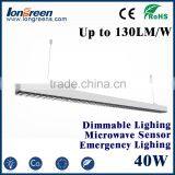 New Design 4ft 40w Surface Mounted Led Batten Linear Light for Office & Supermarket