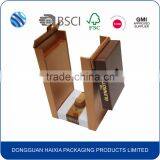 Unique Creative Wine Box Cardboard Box With Magnet for 1 Bottle thumbnail-3