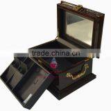 Black Jewelry Display Box With Transparent Lid thumbnail-6