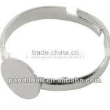 Copper Ring Fittings, Jewerly Components, Lead Free(EC541-S) thumbnail-1