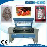 Hot Hot Hot !!! CNC Laser Cutter With Double Laser Head for Cutting and Engraving Wood / Plastic / Acrylic
