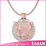 European Style Locket Necklace/gold Necklace thumbnail-1
