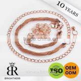 Fancy Gold Metal Chain Belt Models Brightness F1-80150