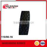 Qingdao Supplier Import Motorcycle Tyre Casing From China 110/90-16 thumbnail-3