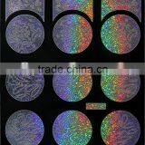 Round Shape Silver Laser Nail Vinyl Stencil thumbnail-1