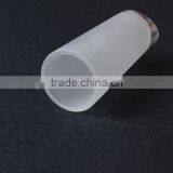 Partial Frosted Oblique Pyrex Glass Tube for Lighting,glass Lamp Shade thumbnail-2