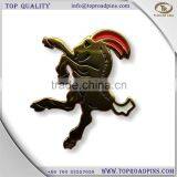 Custom Shaped Soft Enamel Metal Lapel Pins With Butterfly Clutch Back thumbnail-1