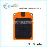5 Watt Solar Panel Portable Solar Charger With Dual USB Ports for Mobil Phone thumbnail-1