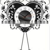 Delegant Self Adhesive PVC 3D Wall Sticker Clock thumbnail-1