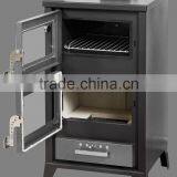 Wood Burning Steel Stove With Oven thumbnail-6