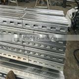 Hot Selling stainless steel perforated Load-bearing structure steel c channel