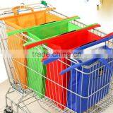 Foldable Rolling Shopping Cart Bags /Light Trolley Bag Supermarket thumbnail-4