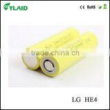 New Hot Selling 18*65mm(with Pcm) Size and 3.6v Nominal Voltage lg He2/he4/hg2 18650 Battery thumbnail-3