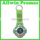 Promotional Mini Plastic Compass With Lanyard Keychain thumbnail-5