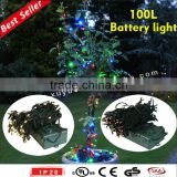 Outdoor 100L battery operated led string lights