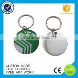 Custom Round Enamel Flower Metal Keychain thumbnail-6