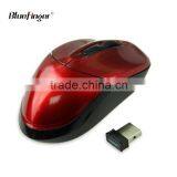 Red Cute Custom Factory Price for USB Wireless Computer Mouse thumbnail-2