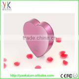 2015 New Design Manufactuer Cheap Price 4000mah Heart Powerbank