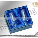 Exquisite&elegant Custom Cardboard Clear Wine Glass Packing Gift Box Made in China