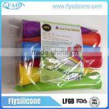 Home & Garden Ice Cream Tools Set OF 6 Silicone Ice Cream Pop Jelly Mold thumbnail-3