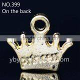 HOT SALE Mini Crystal Tiara Crowns / Princess Rhinestone Flat Backs Crystal Tiara Bow Bridal Metal thumbnail-3