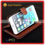 [UPO] 2016 Card Holder PU Leather Filp Wallet Cell Phone Case for IPhone 6 6s Plus Wallet Leather Case thumbnail-2