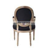 Furniture Wooden Antique Leisure High Dinner Classic Living Chair thumbnail-5