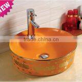 Gold Supplier Ceramic Bathroom Hotel Bowl Wash Basin With Stand thumbnail-4