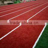 good repuation running track red sports grass for playground