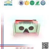 2016 Hot Selling Virtual Reality Glasses Paper Google Cardboard 3d vr Box 2.0