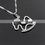 Alloy Jewelry Pendant!!!beautiful Horse Pendant Inlaid Cubic Zirconia thumbnail-4