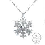 925 Sterling Silver Snowflake Necklace Fashion Women Necklace Supplies 6360438 thumbnail-1