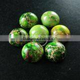 12mm Round Grass Green Imperial Jasper Cabochon Beads,gemstone Pendant Cabochon Stone Beads Set for Earrings,rings, 4110023 thumbnail-2