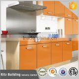 Particleboard Custom Hotel Kitchen Cabinet Cheap Cupboard