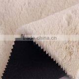 100% Polyester Manufacture Bonded Composite Plush Fabric for Sofa for Home Textile thumbnail-3