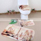 Cheap Polyester Microfiber Absorbent Bathmat Bathroom Rug With Anti Slip Backing thumbnail-2